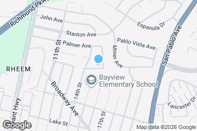 Map image of the property - 1465 Madrone Way