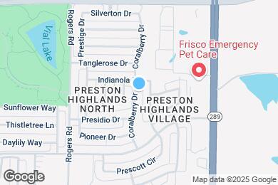 Map image of the property - 11036 Coralberry Dr