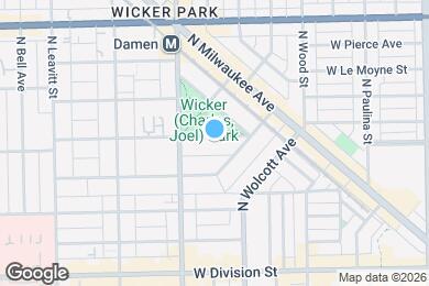 Map image of the property - 1929 W Schiller St