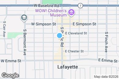 Map image of the property - 103 W Cannon St