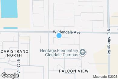 Map image of the property - 12617 W Adair Dr
