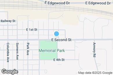 Map image of the property - 1238 2nd St