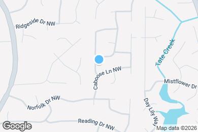 Map image of the property - 626 Sunshine Trce NW