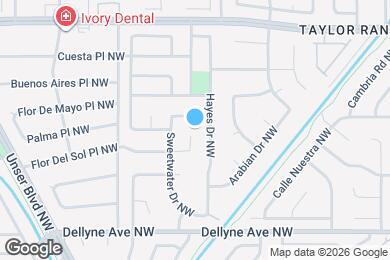 Map image of the property - 5516 Cochiti Ct NW