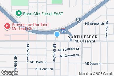 Map image of the property - 520 NE 56th Ave