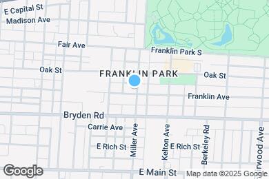 Map image of the property - 245 Miller Ave