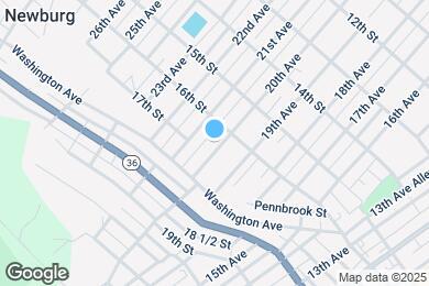 Map image of the property - 1612 20th Ave
