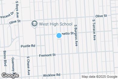 Map image of the property - 223 S Warren Ave