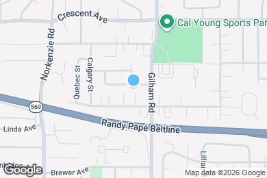 Map image of the property - 2000 Terresa Ave