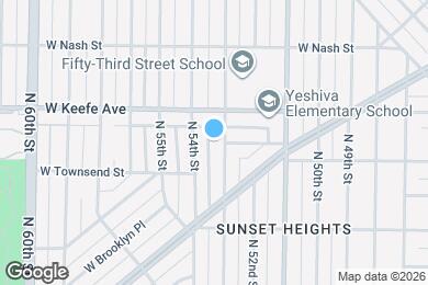 Map image of the property - 3433A N 53rd St