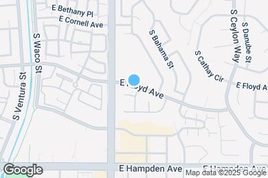 Map image of the property - 3323 S Andes St