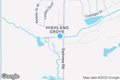 Map image of the property - 965 Parham Drive