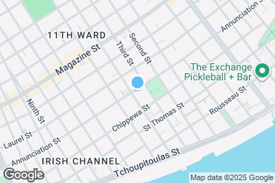 Map image of the property - 2622 Annunciation St