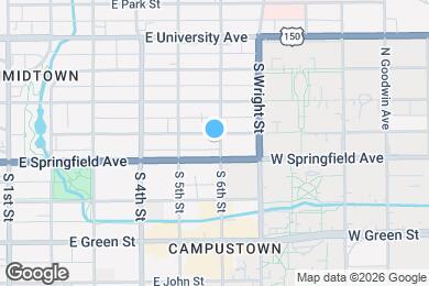 Map image of the property - 403 S 6th St