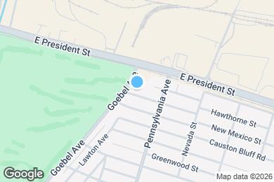 Map image of the property - 1912 Hawthorne St