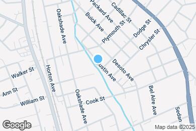Map image of the property - 1014 Austin Ave