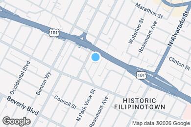 Map image of the property - 437 Coronado Terrace