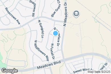 Map image of the property - 4890 N Foxtail Dr