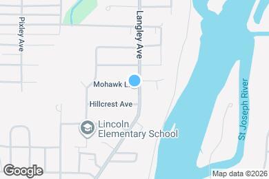 Map image of the property - 1920 Langley Ave