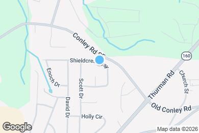 Map image of the property - 1079 Shieldcrest Way