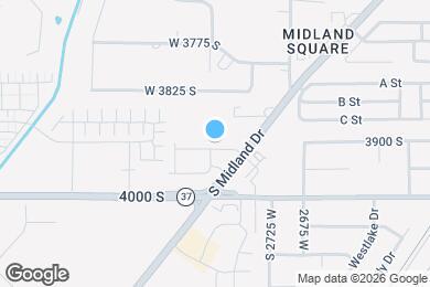 Map image of the property - 2846 W 3965 S