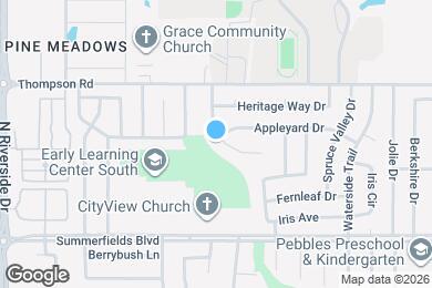 Map image of the property - 8153 Heritage Pl Dr