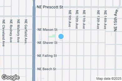 Map image of the property - 4007 NE 8th Ave