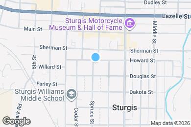Map image of the property - 1146 Howard St