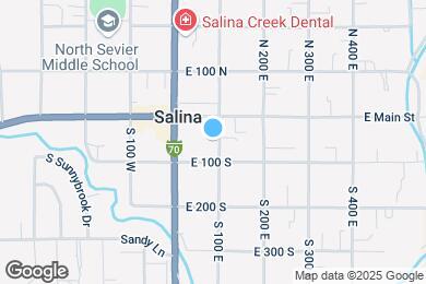 Map image of the property - 64 S 100 E