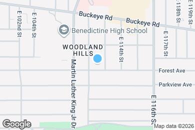 Map image of the property - 11119 Forest Ave