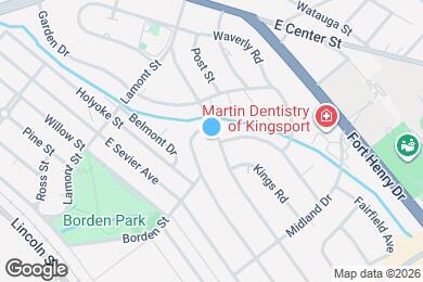 Map image of the property - 1409 Pineola Ave