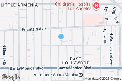 Map image of the property - 1215 N Berendo St