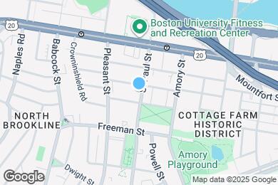 Map image of the property - 318 St Paul St