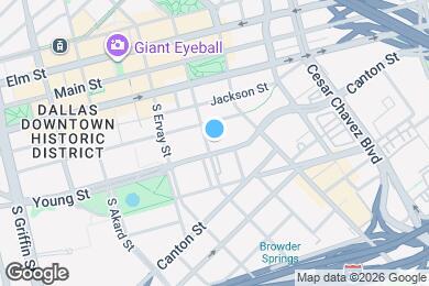 Map image of the property - 400 South Saint Paul St