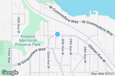 Map image of the property - 3017 W Government Way