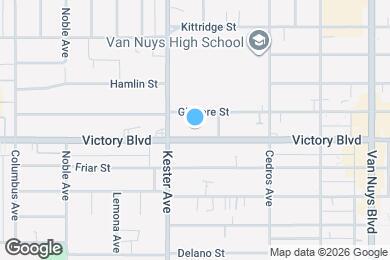 Map image of the property - 14827 W Victory Blvd