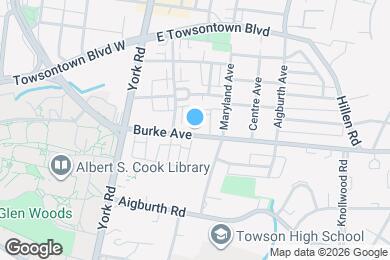 Map image of the property - 36 Burke Ave