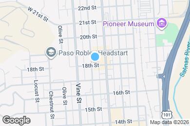 Map image of the property - 605 18th St