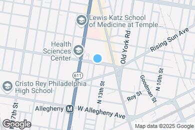 Map image of the property - 3355 N Park Ave