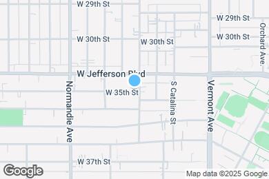 Map image of the property - 1259 W 35th St