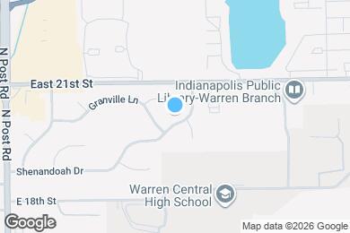 Map image of the property - 9420 Shenandoah Dr