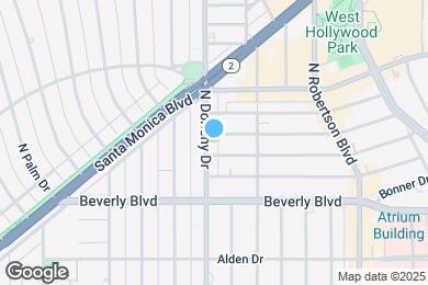 Map image of the property - 412 N Doheny Dr
