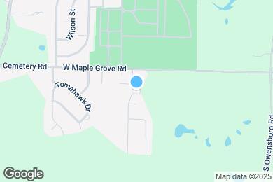 Map image of the property - 1714 Autumn Dr