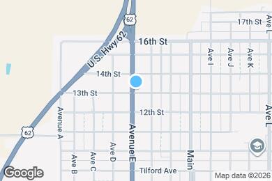 Map image of the property - 1302 Ave. E (FS)-1