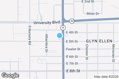 Map image of the property - 2118 E 5th St