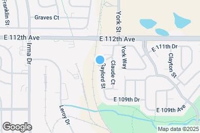 Map image of the property - 11089 Gaylord St