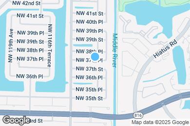 Map image of the property - 11360 NW 37th Pl