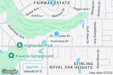Map image of the property - 1241 St Andrews Dr