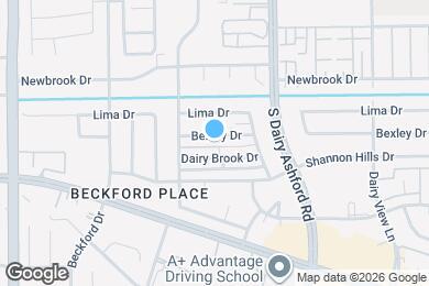 Map image of the property - 12805 Bexley Dr