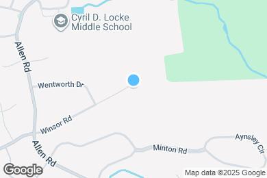 Map image of the property - 25 Winsor Rd